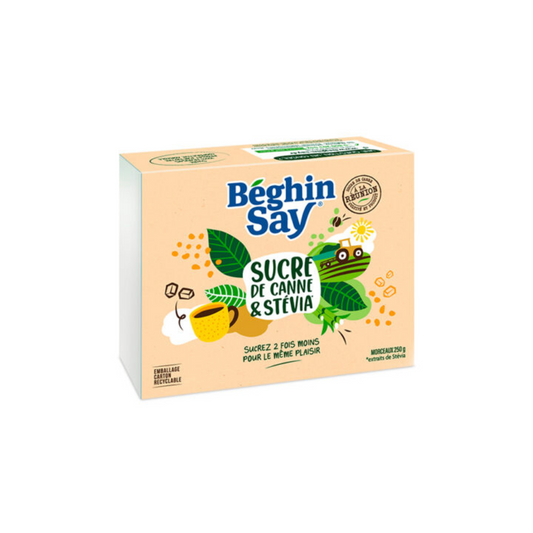 Beghin Say Edulcoating Roux Sugar/Stevia 250g -e33