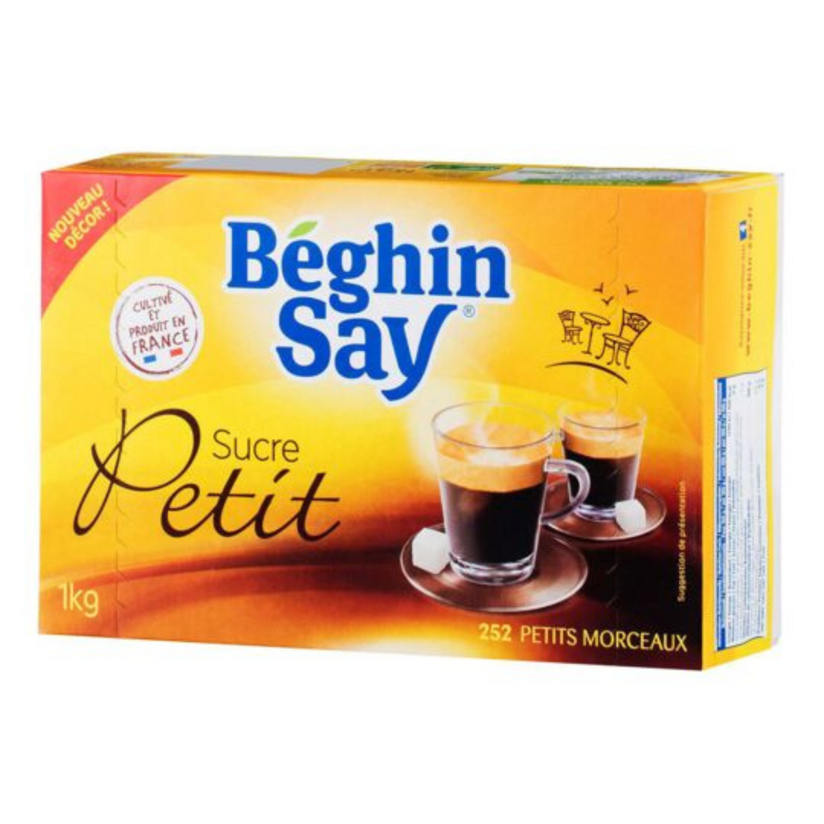 Beghin say sugar small pieces 1kg -e62