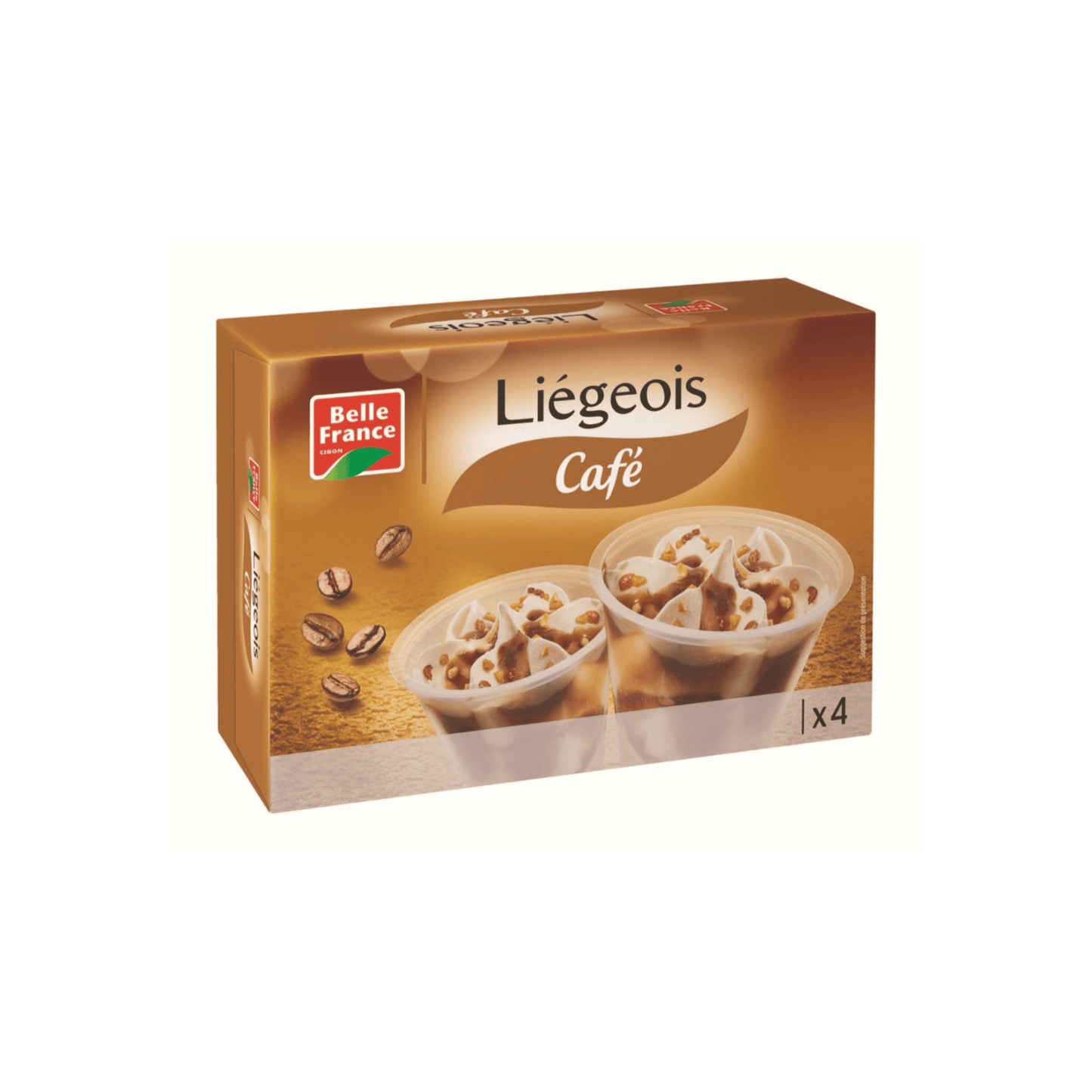 BELLE FRANCE Liégeois Café x4 — Épicerie française Montréal | Euro-Market