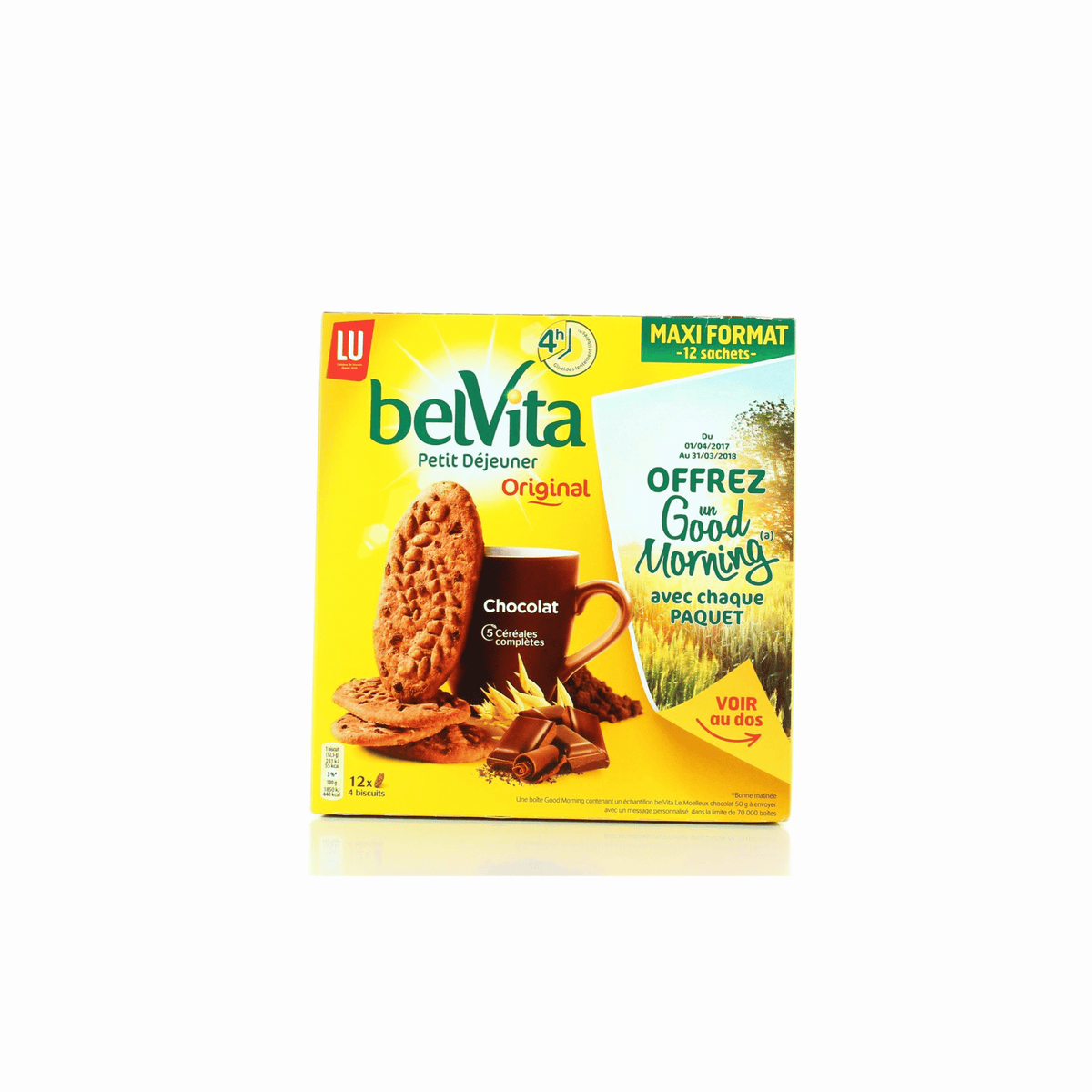 BELVITA petit déjeuner chocolat céréales 600g — Épicerie française Montréal | Euro-Market