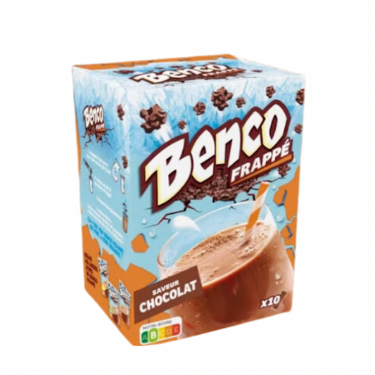 BENCO Frappé saveur chocolat les 10 sachets (100g) -N12