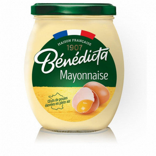 Benedicta mayonnaise nature in jar 255g -i101