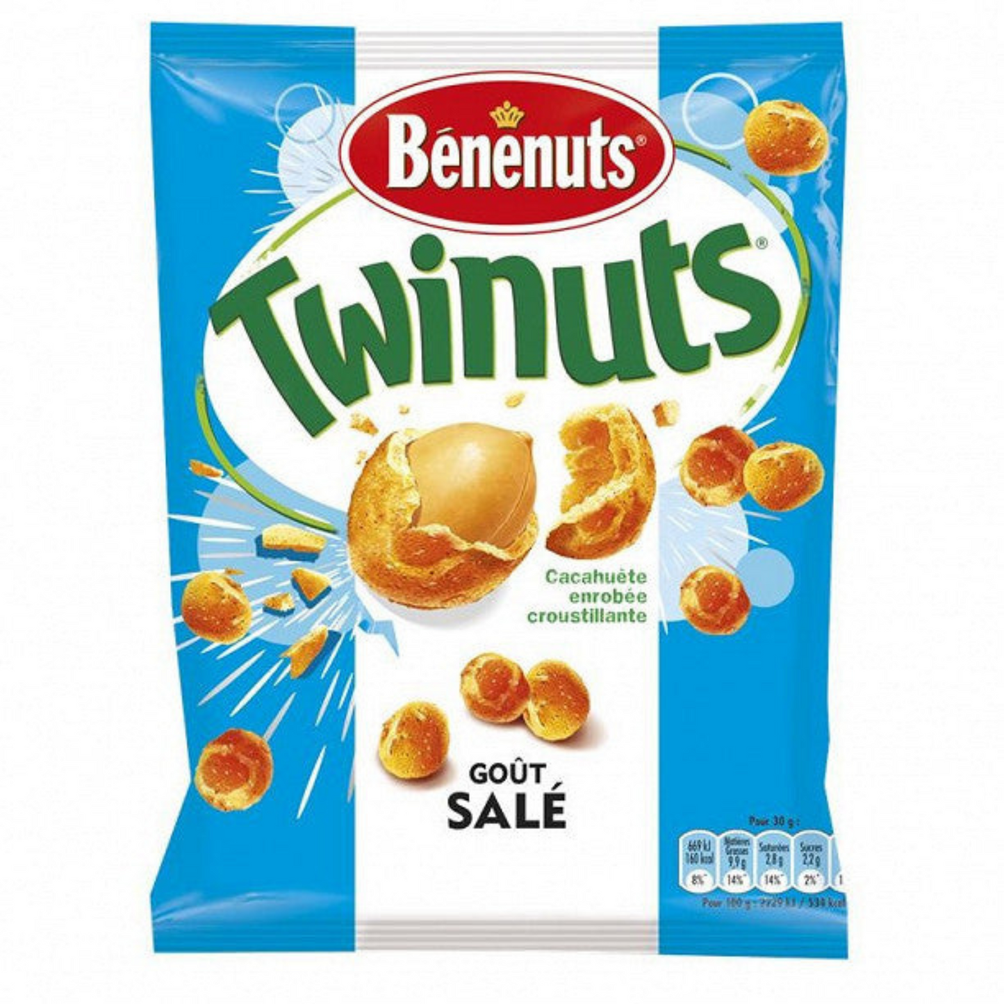BENENUTS Twinuts goût Salé 150g -H53