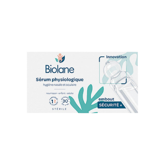 BIOLANE Serum physiologique 30x5ml en unidoses 150ml -J54