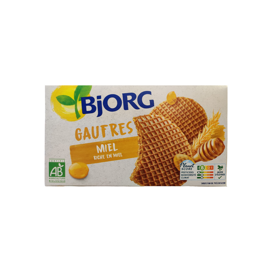 BJORG Honey Waffles 175g