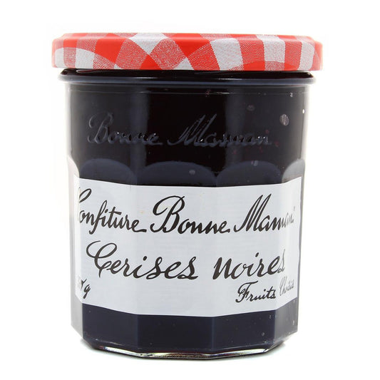 BONNE MAMAN Confiture cerise noire 370g -D123