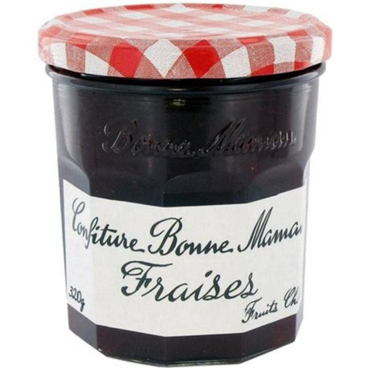 BONNE MAMAN Confiture fraises 320g -D123