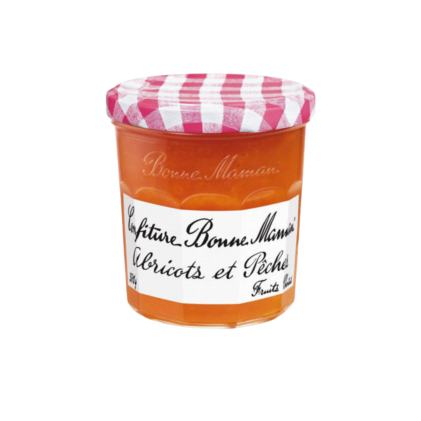 BONNE MAMAN Confiture abricots pêches 370g -D112