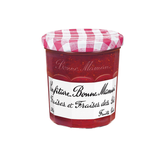 BONNE MAMAN Confiture fraises / fraises des bois 370g -D112