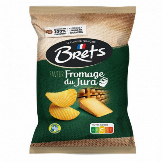 BRET'S Chips au fromage du jura 125g -CH