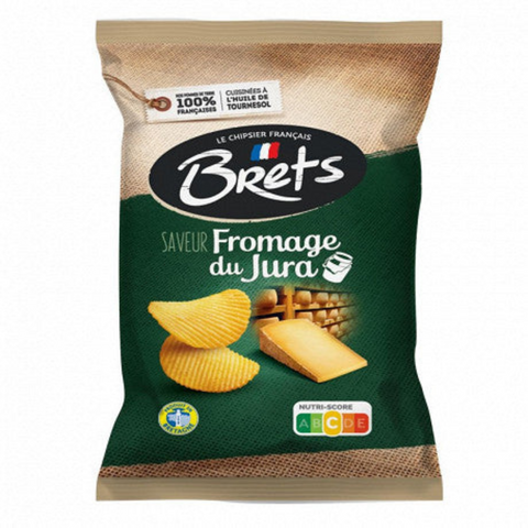 Bret's chips with jura cheese 125g -ch