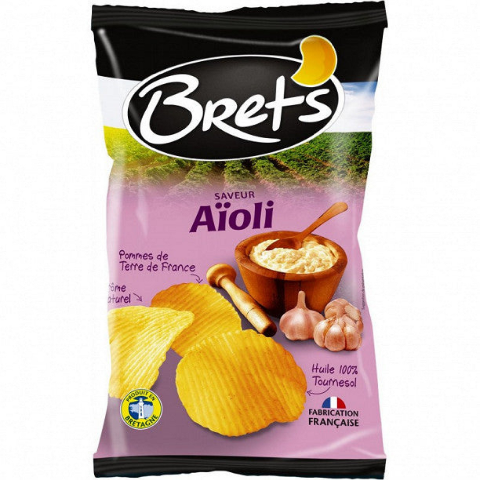 BRET'S Chips saveur Aioli 125g -CH — Épicerie française Montréal | Euro-Market