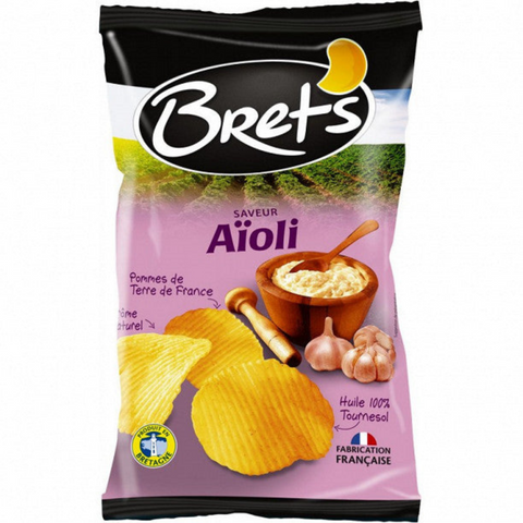 BRET'S Chips Aioli flavor 125g -CH