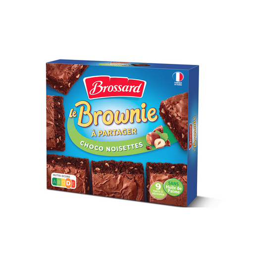 Brossard Brownie Chocolate Noisettes 285g - A22