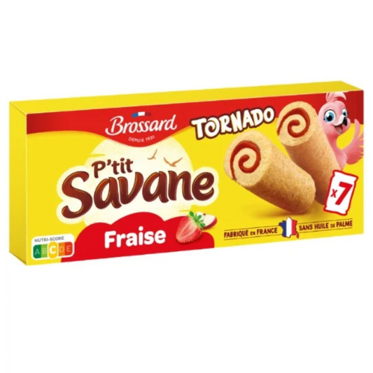 BROSSARD P'tit Savane Tornado Strawberry 175g -A12