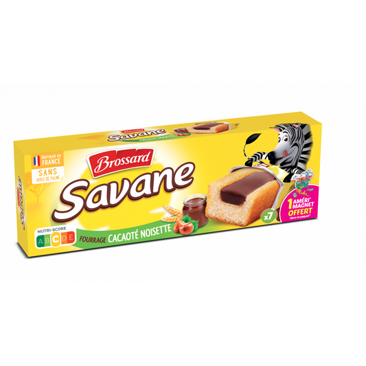 Brossard - Choco -Noisette savannah - 189g.