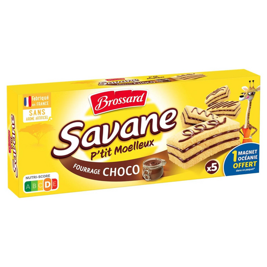 Brossard Savanne P’tit Soft Choco X5 135G -A33