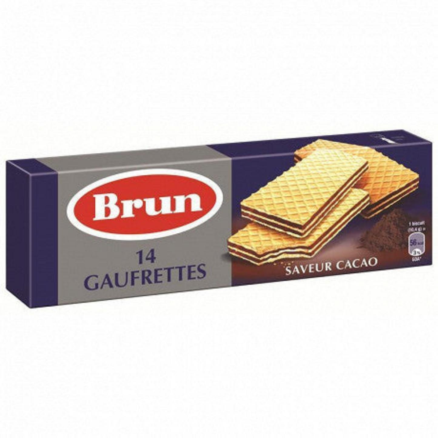 BRUN Gaufrette chocolat 146g -A111