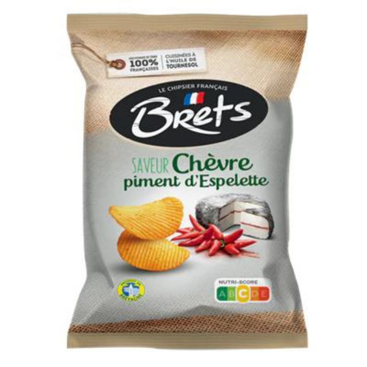 Bret's Chips Chevre Piment 125g -CH