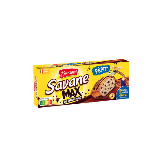 Brossard Savanne Pocket X7 MAX Chocolate chocolate 210g dluo exceeded -a42/52
