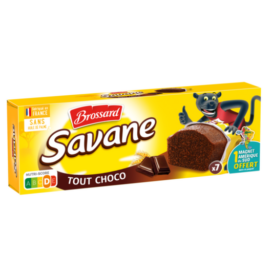 Brossard Savanne Pocket X7 all chocolate 210g (Origin France) -a34