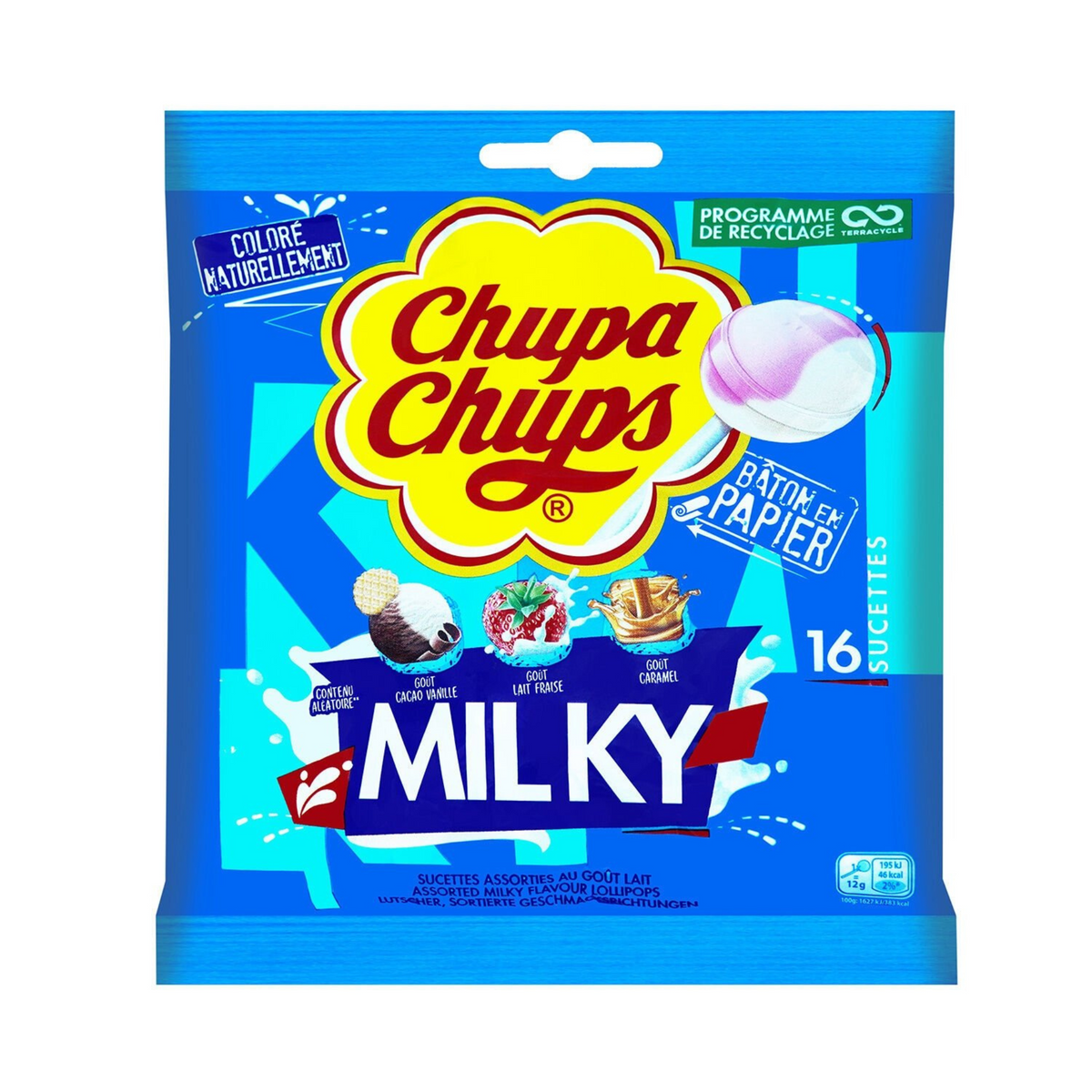 Chupa candies Milky pacifier 192g -B104/30