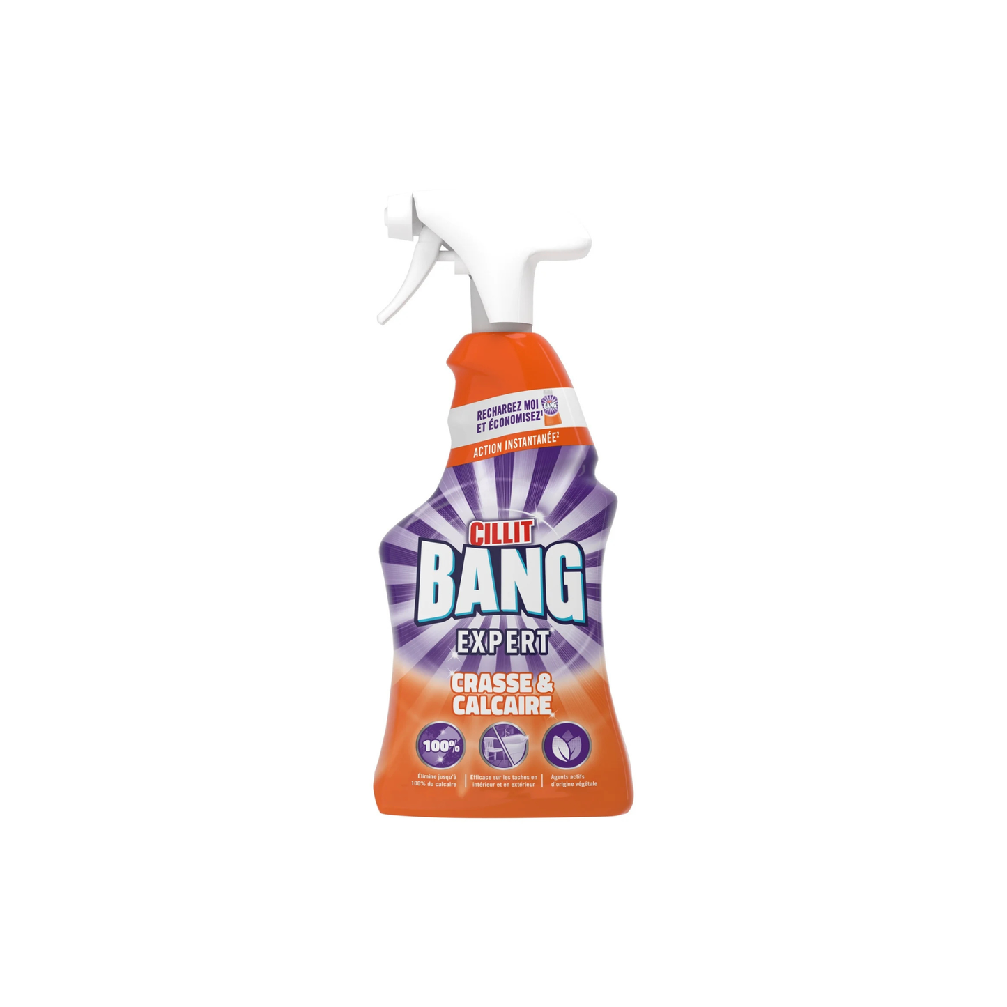 CILLIT BANG Spray nettoyant Expert Crasse & Calcaire 750ml -J94