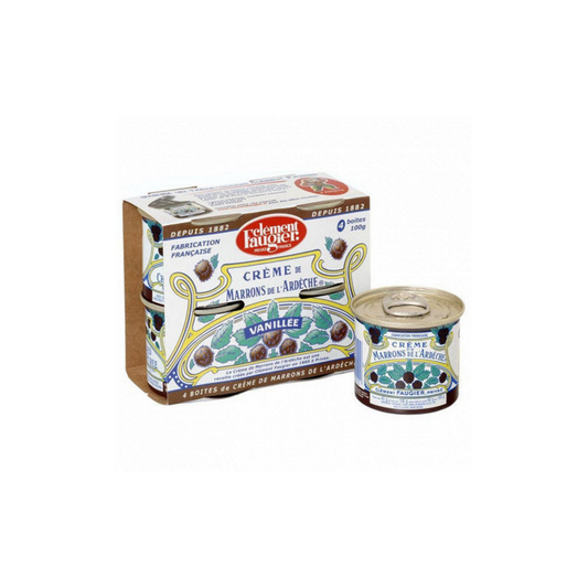 CLEMENT FAUGIER Crème de marrons 4x100g -D104