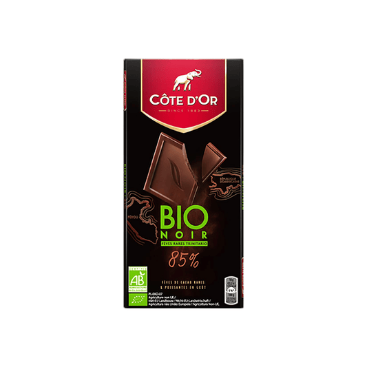 CÔTE D'OR noir bio 85% 90g -B83