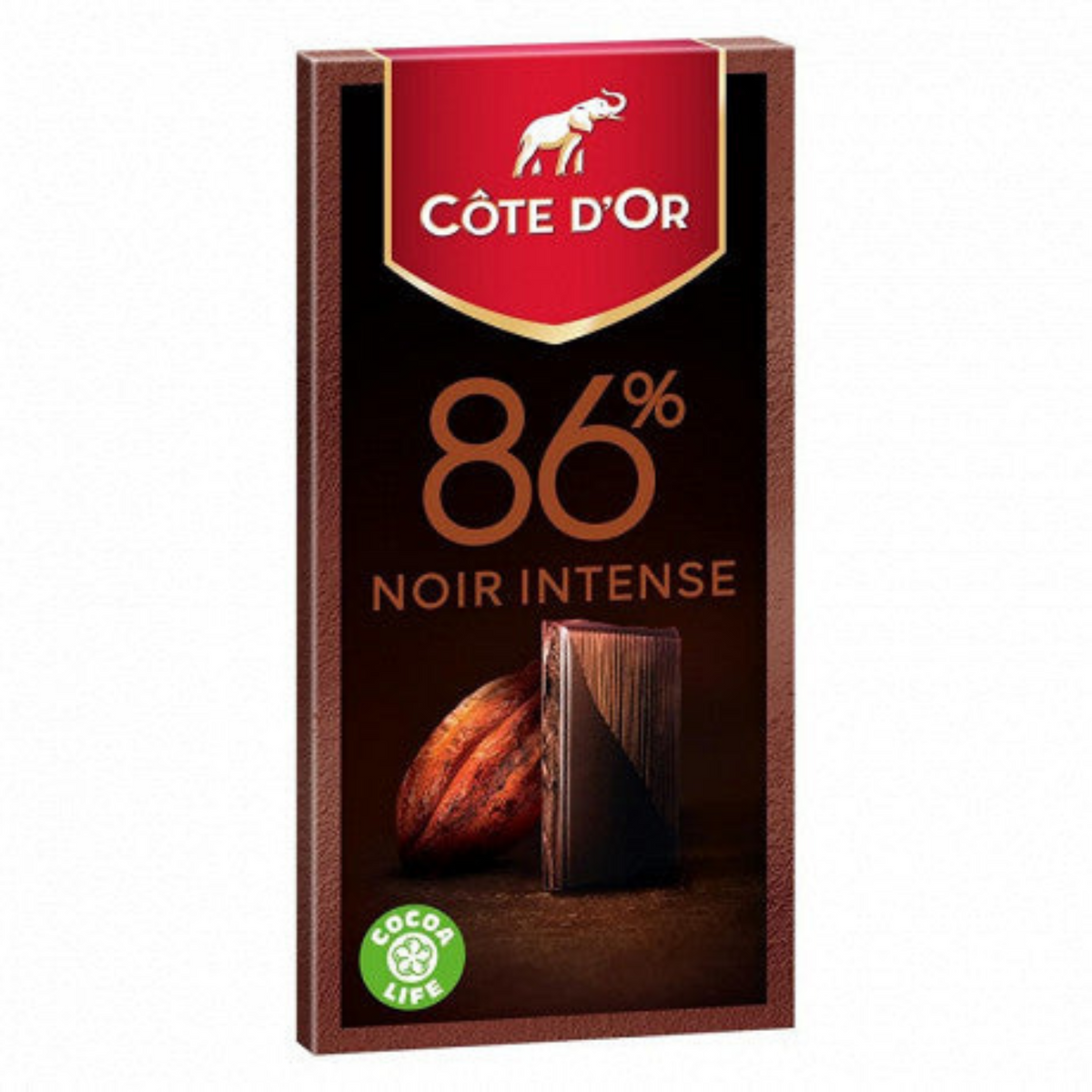 COTE D'OR Noir de Noir 86% 100g  -D43