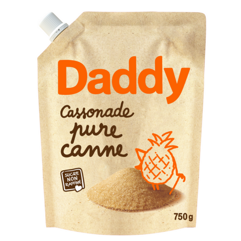 DADDY Pure cane brown sugar 750 g -E84