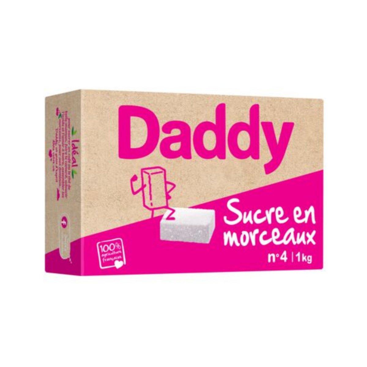 DADDY Sugar cubes n°4 1kg E73