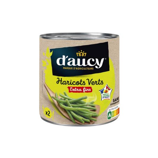 Daucy Extra fine green beans 440g -i24