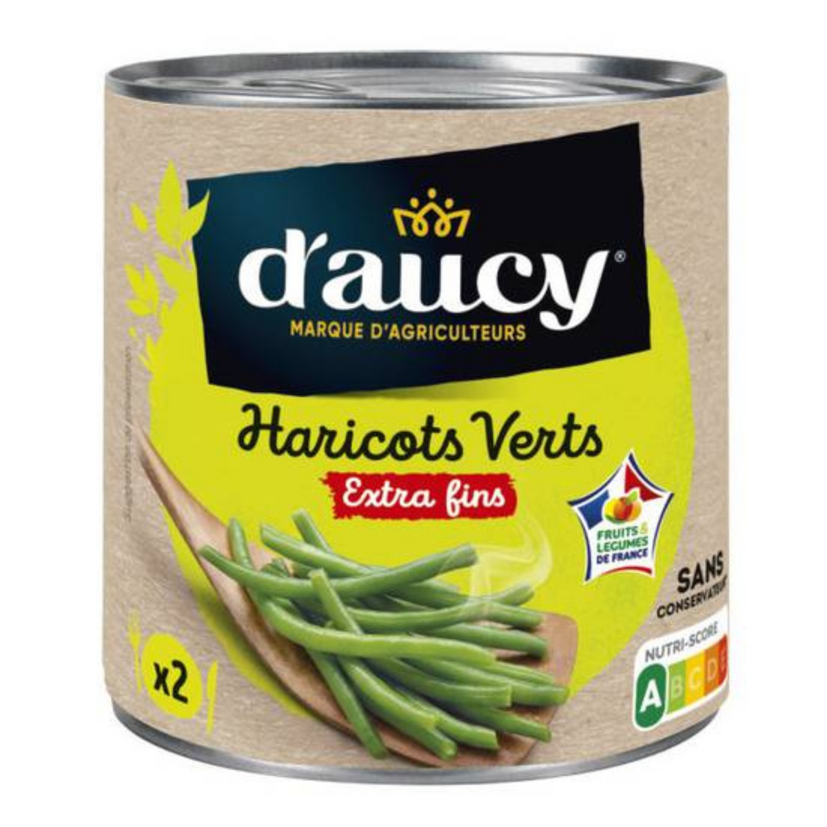 Daucy Extra fine green beans 440g -i24