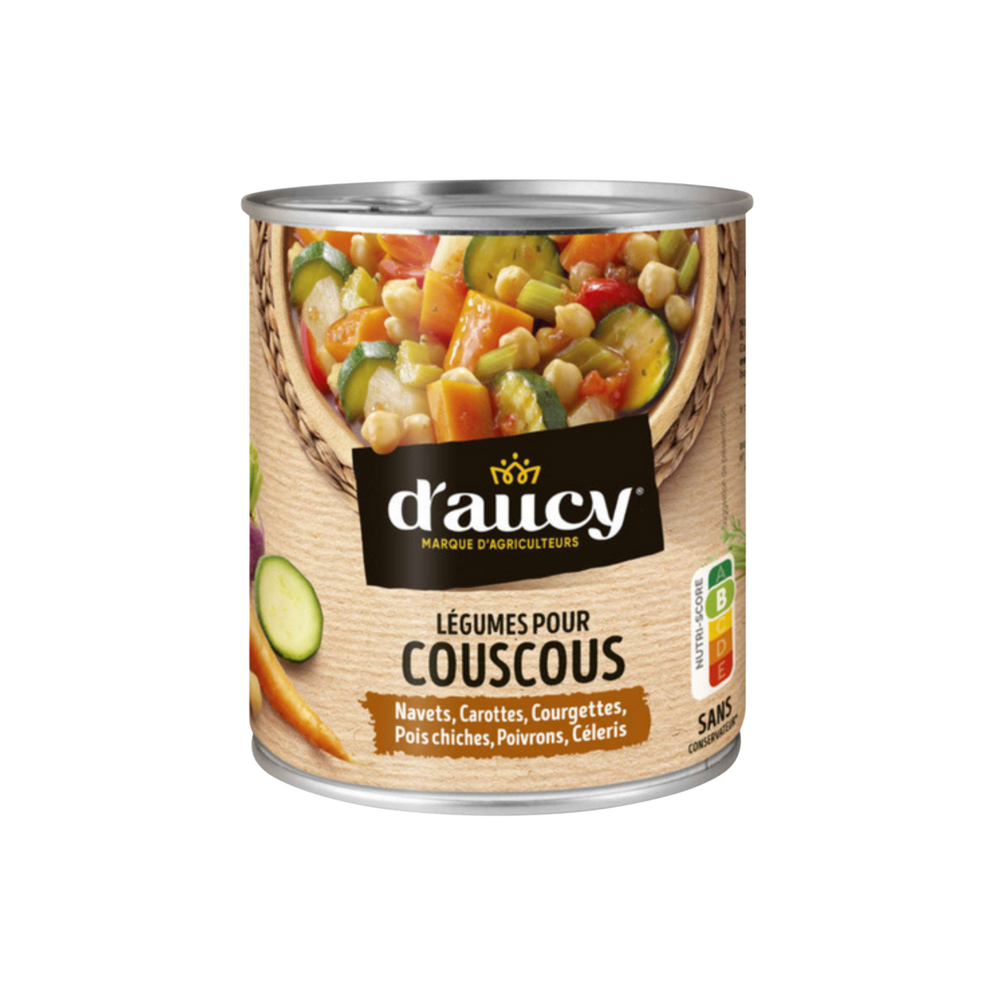 Daucy couscous vegetables 800g -i62
