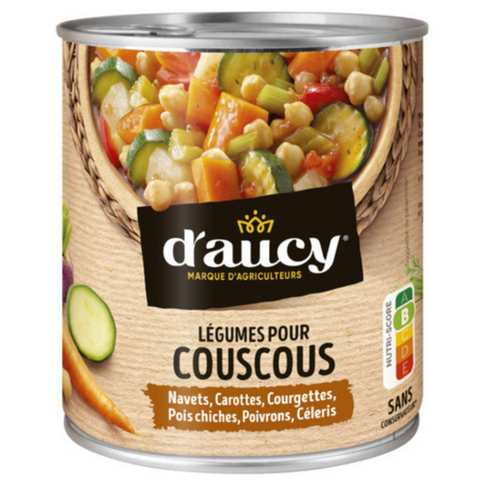 Nos légumes pour couscous sont préparés à base de légumes récoltés en saison et à bonne maturité. Ce délicieux mélange de légumes amènera une note orientale à votre cuisine.