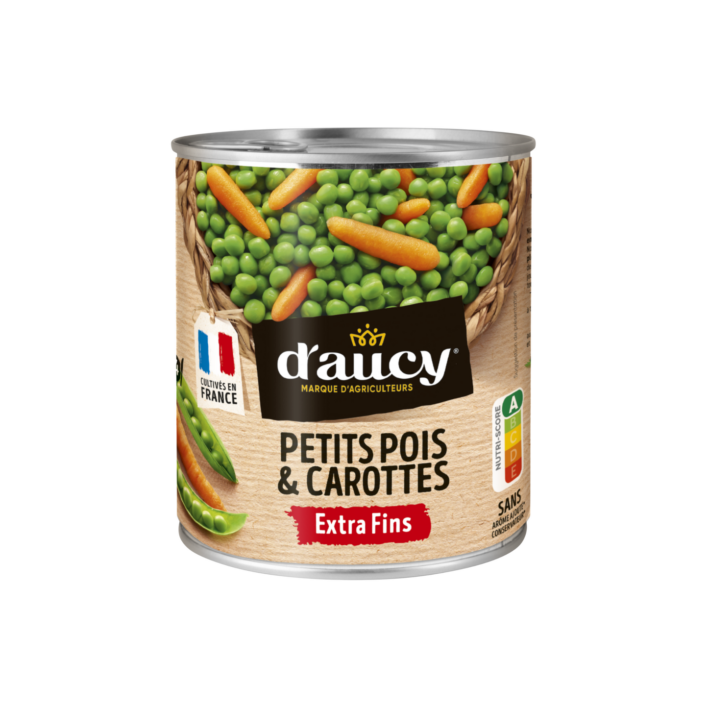 Daucy extra tender peas and carrots 4/4 530g -i12