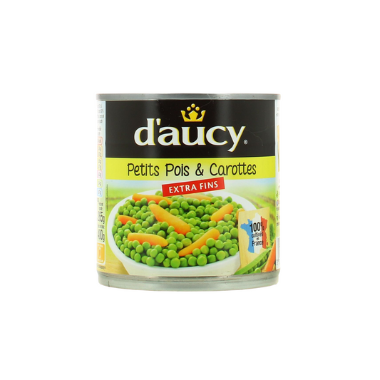 Daucy peas extra fine carrots 265g -i21