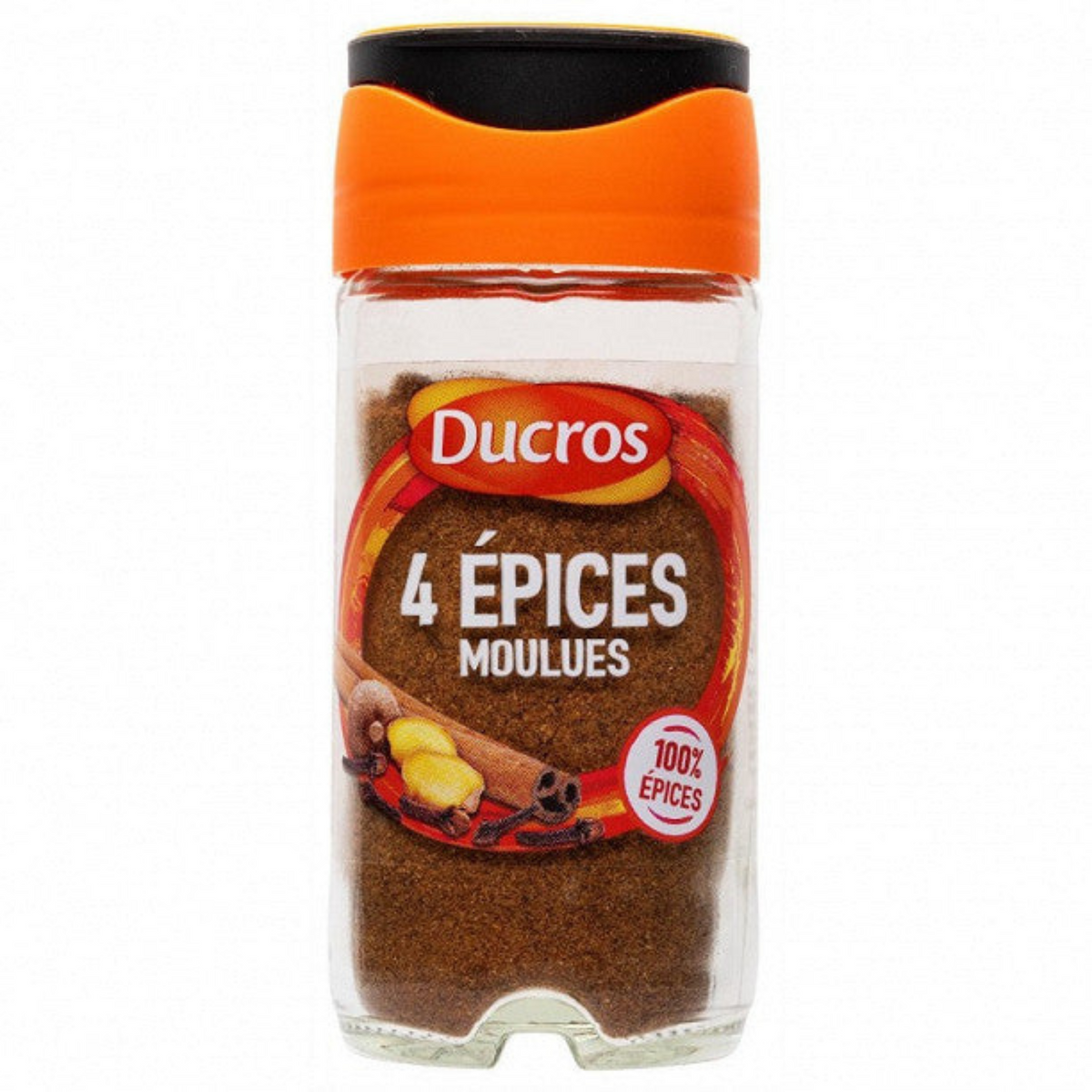 Ducros bottle four ground spices 37g -f104