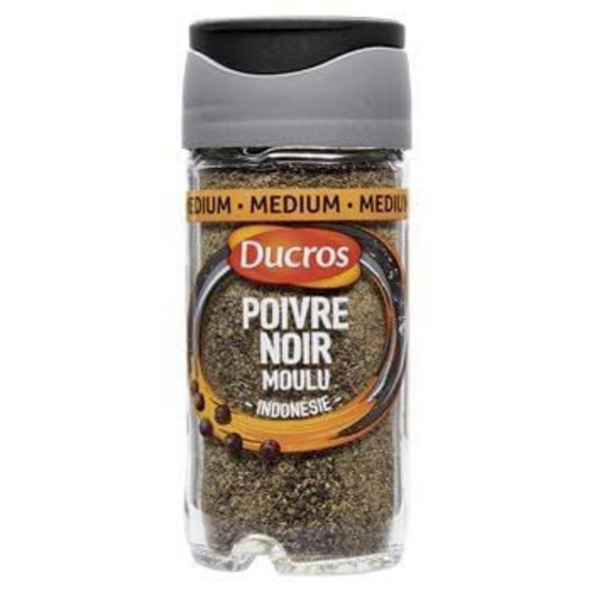 DUCROS Poivre noir moulu d’Indonésie 36g -F112