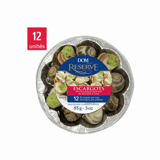 Dom Réserve 12 escargots 85g — Épicerie française Montréal | Euro-Market