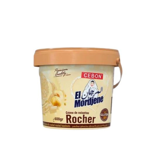 EL Mordjene  Pâte À Tartiner Rocher Bueno Noisettes 600g -M23