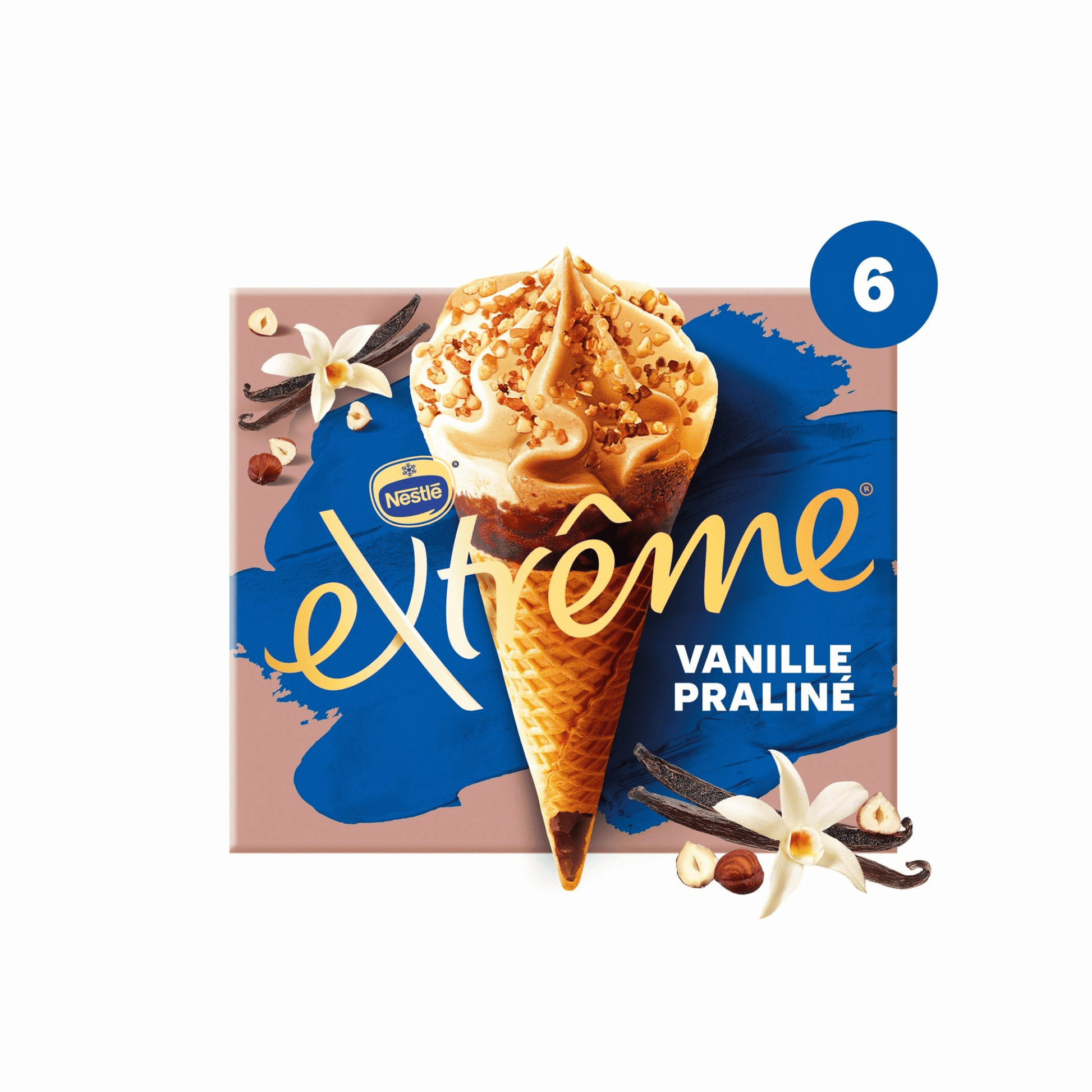 EXTREME Glaces Vanille Praliné 426g — Épicerie française Montréal | Euro-Market