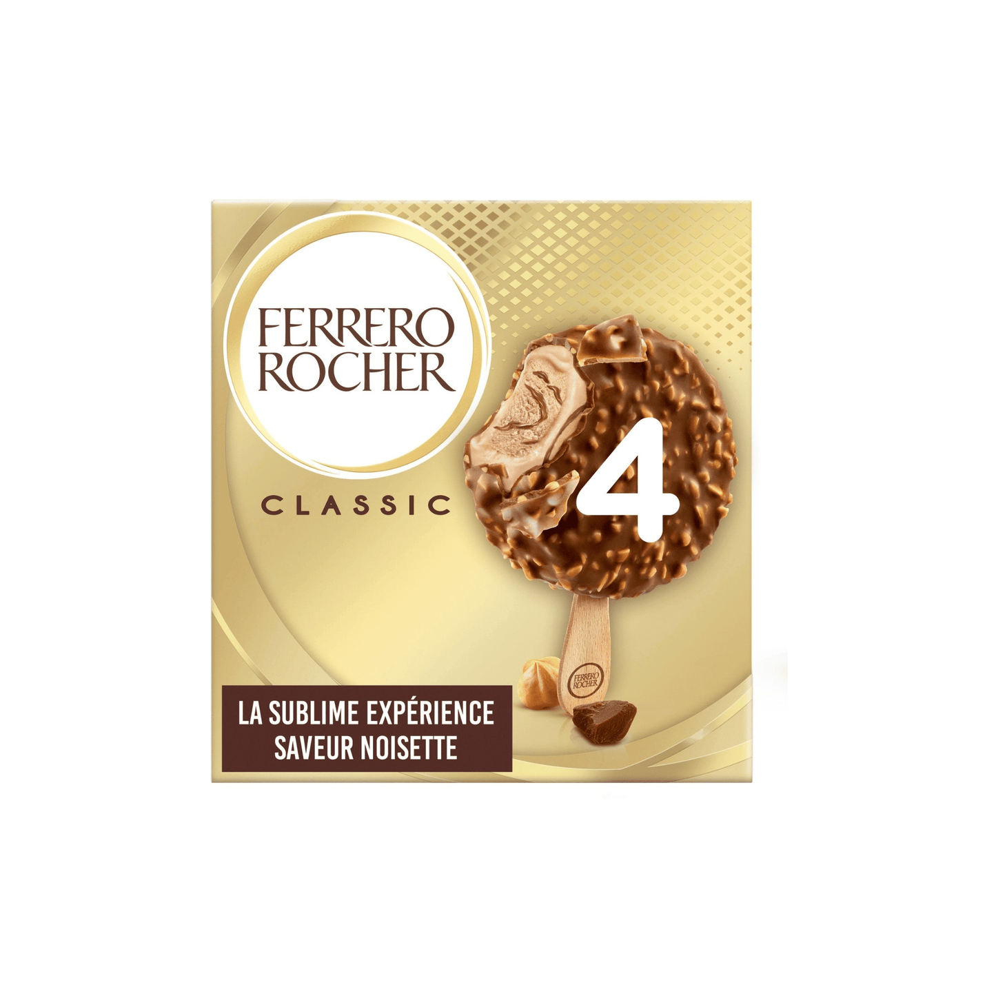 FERRERO - Rochés glacés chocolat au lait 4X70ml — Épicerie française Montréal | Euro-Market