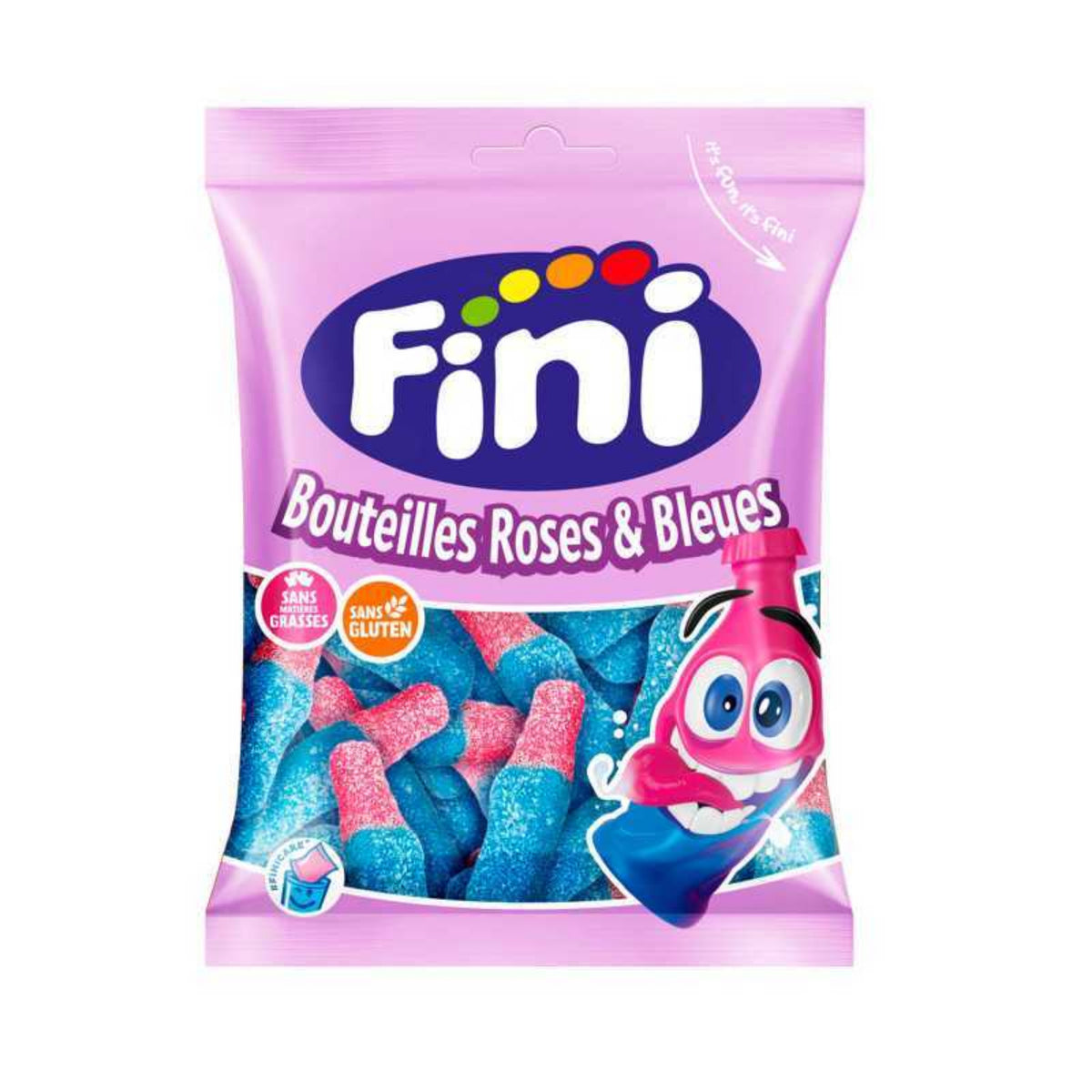 FINI Bouteilles Roses et bleues 90g -B131