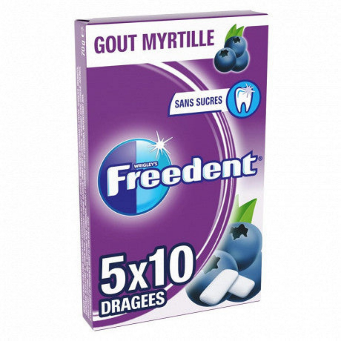Free chewing gum without mint mint 5x10 70G -B61