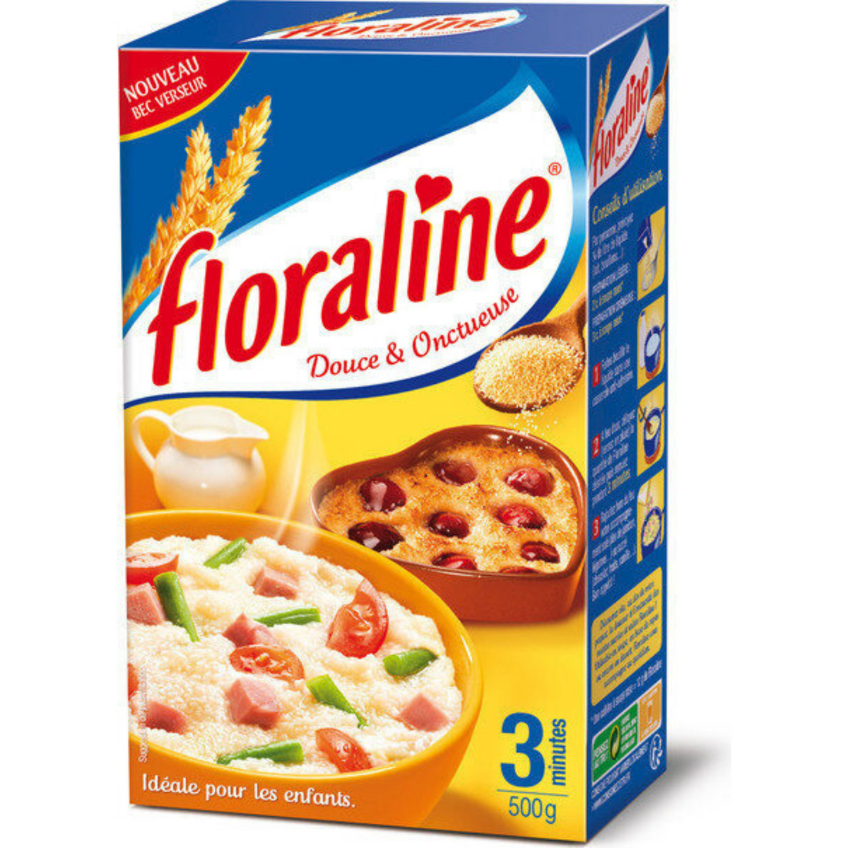 Floraline RIVOIRE Spécialité céréalière à cuire 500g -E74