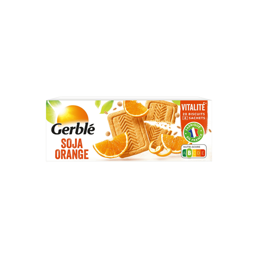 GERBLÉ biscuit soja orange280g -D83