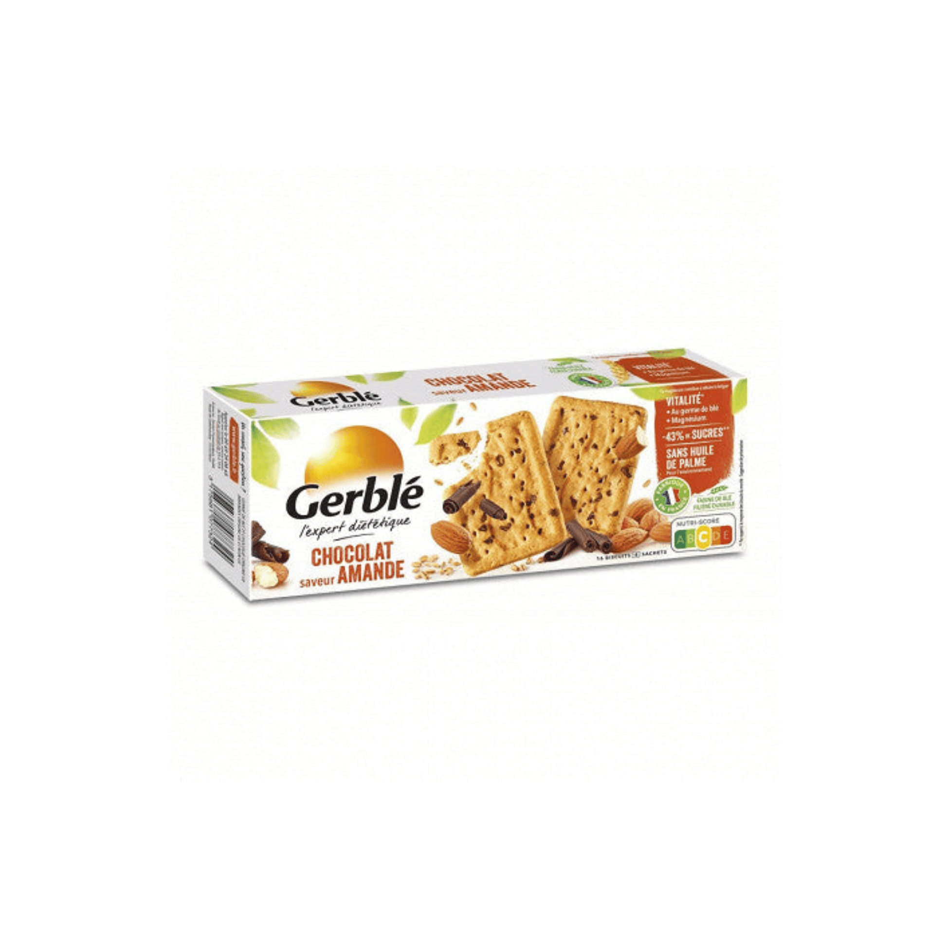 GERBLE Biscuit chocolat amande 200g — Épicerie française Montréal | Euro-Market