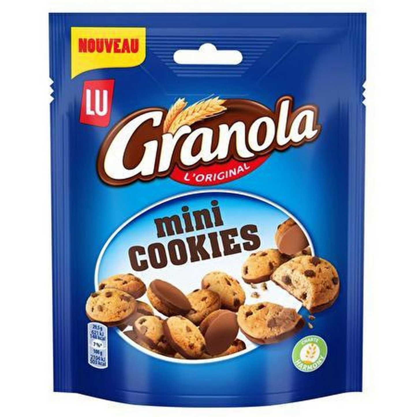 Granola Cookies Mini with chocolate chips 110g -a94